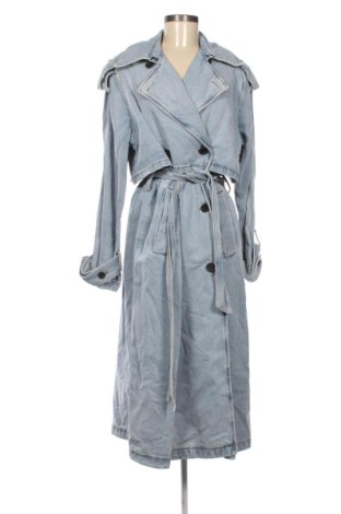 Trench de femei Desigual, Mărime XL, Culoare Albastru, Preț 288,70 Lei, #137311843