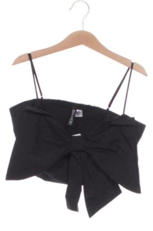 Top de femei H&M, Mărime XS, Culoare Negru, Preț 52,49 Lei, #137224202