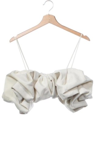 Top de femei Zara, Mărime XS, Culoare Ecru, Preț 73,49 Lei, #137246275