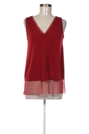 Дамски топ Pull&Bear, Размер XS, Цвят Червен, Цена 10,88 €, #137262578