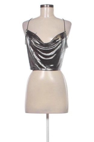 Top de femei H&M, Mărime M, Culoare Argintiu, Preț 68,24 Lei, #137279818