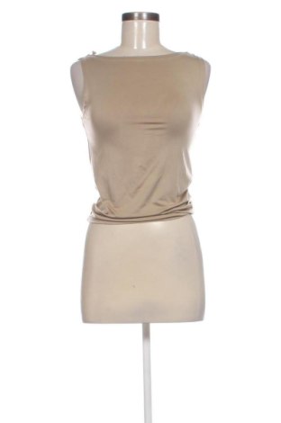 Top de femei Sinsay, Mărime XS, Culoare Bej, Preț 31,49 Lei, #137283678