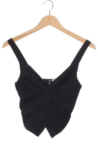 Top de femei H&M, Mărime XXS, Culoare Negru, Preț 57,74 Lei, #137297064