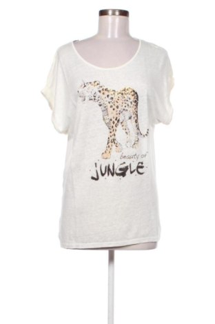 Top de femei Promod, Mărime L, Culoare Ecru, Preț 53,66 Lei, #137313964