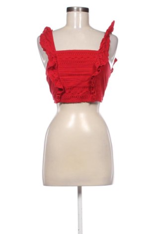 Damentop Stradivarius, Größe XS, Farbe Rot, Preis 10,67 €, #137325313