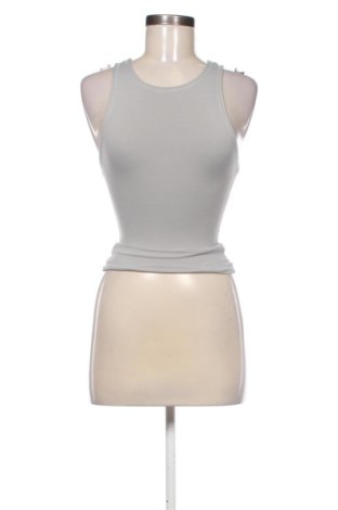 Top de femei Pull&Bear, Mărime XS, Culoare Gri, Preț 58,27 Lei, #137333040