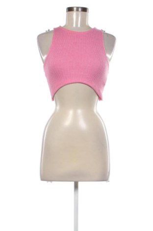 Top de femei Sinsay, Mărime M, Culoare Roz, Preț 36,74 Lei, #137333779