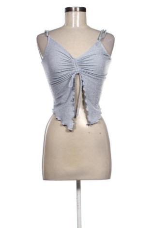 Top de femei H&M, Mărime S, Culoare Argintiu, Preț 68,24 Lei, #137314932