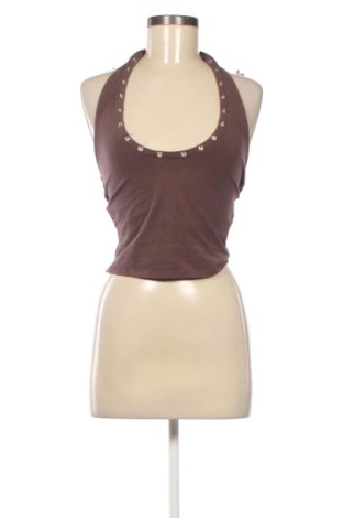 Top de femei Bershka, Mărime L, Culoare Maro, Preț 128,99 Lei, #137317761