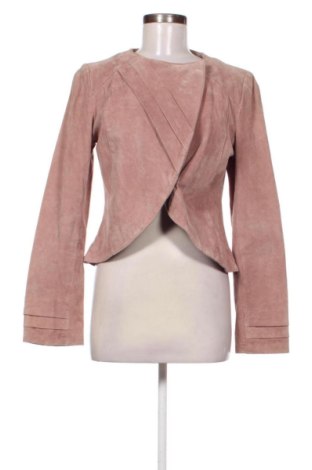 Geacă de piele pentru femei Unbranded, Mărime M, Culoare Mov deschis, Preț 331,05 Lei, #137293715