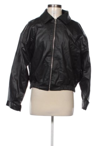 Geacă de piele pentru femei Unbranded, Mărime L, Culoare Negru, Preț 157,47 Lei, #137304783