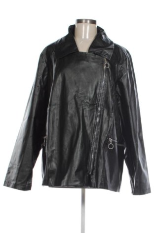 Geacă de piele pentru femei Unbranded, Mărime 5XL, Culoare Negru, Preț 295,73 Lei, #137342605