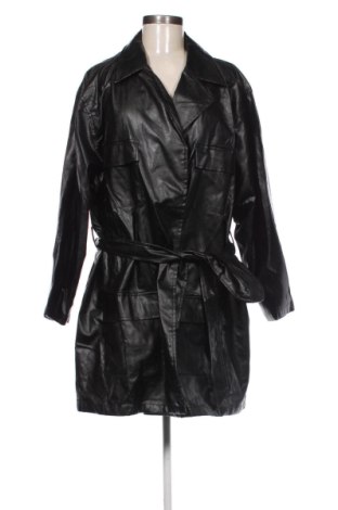 Geacă de piele pentru femei Boohoo, Mărime XL, Culoare Negru, Preț 162,72 Lei, #137344181