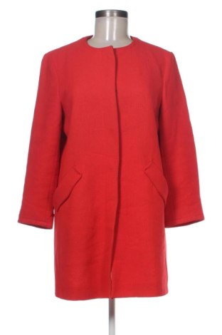 Palton de femei Zara, Mărime L, Culoare Roșu, Preț 162,72 Lei, #137303375