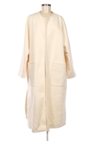 Palton de femei H&M, Mărime XL, Culoare Ecru, Preț 131,23 Lei, #137311807
