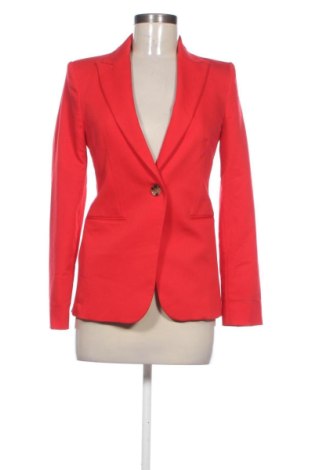 Damen Blazer Mango, Größe XS, Farbe Rot, Preis 26,00 €, #137313180