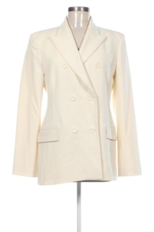 Sacou de femei Zara, Mărime L, Culoare Ecru, Preț 152,22 Lei, #137277566