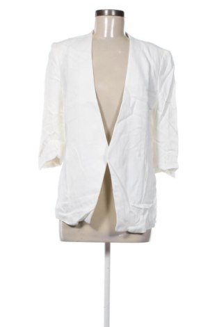 Sacou de femei Zara, Mărime S, Culoare Alb, Preț 162,72 Lei, #137309506
