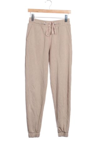 Pantaloni trening de femei Unbranded, Mărime XS, Culoare Bej, Preț 57,00 Lei, #137195319