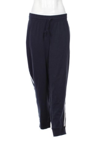 Pantaloni trening de femei Adidas, Mărime XXL, Culoare Albastru, Preț 101,99 Lei, #136129170