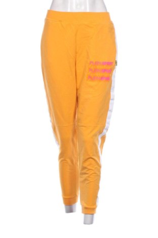 Pantaloni trening de femei Plein Sport, Mărime S, Culoare Portocaliu, Preț 236,21 Lei, #137337445