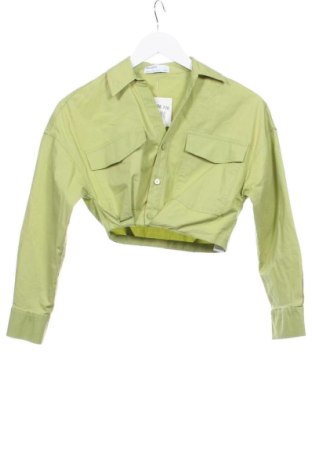 Geacă de femei Bershka, Mărime XS, Culoare Verde, Preț 69,00 Lei, #137208116