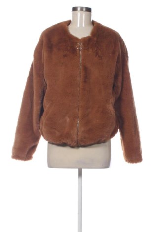 Geacă de femei Bershka, Mărime L, Culoare Maro, Preț 156,00 Lei, #137312145