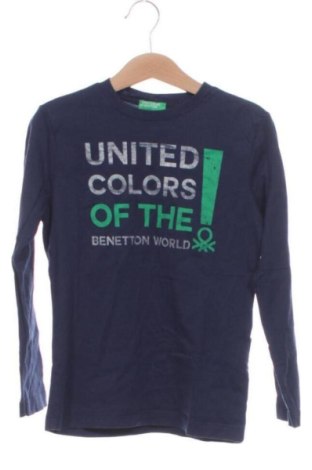 Детска блуза United Colors Of Benetton, Размер 6-7y/ 122-128 см, Цвят Син, Цена 9,00 €, #137265130