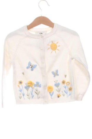 Dziecięcy kardigan C&A, Rozmiar 2-3y/ 98-104 cm, Kolor ecru, Cena 30,06 zł, #137294142