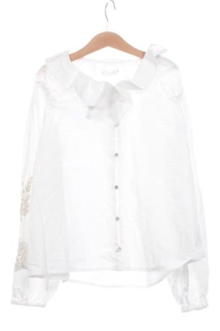 Cămașă pentru copii Zara, Mărime 10-11y/ 146-152 cm, Culoare Alb, Preț 47,24 Lei, #137315161