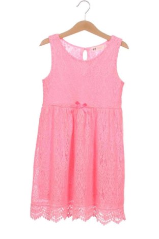 Kinderkleid H&M, Größe 6-7y/ 122-128 cm, Farbe Rosa, Preis 14,41 €, #137277134