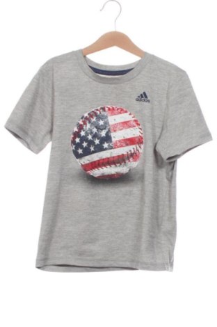 Tricou pentru copii Adidas, Mărime 3-4y/ 104-110 cm, Culoare Gri, Preț 94,48 Lei, #137274546