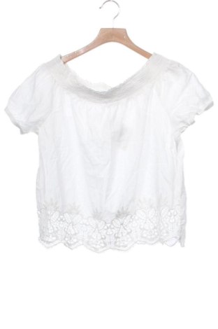 Детска тениска H&M, Размер 11-12y/ 152-158 см, Цвят Бял, Цена 6,00 €, #137323166