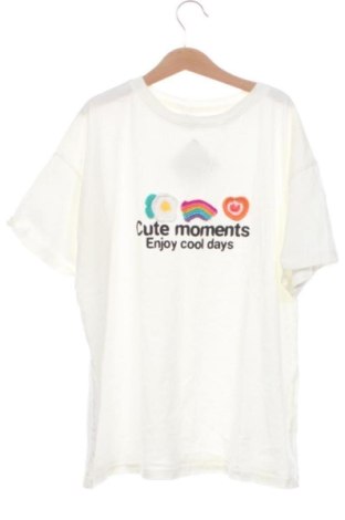 Dziecięcy T-shirt Zara, Rozmiar 13-14y/ 164-168 cm, Kolor ecru, Cena 24,20 zł, #137289601