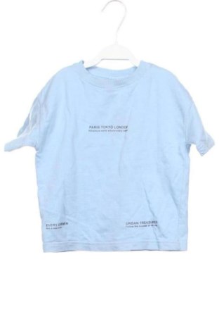 Dziecięcy T-shirt Zara, Rozmiar 18-24m/ 86-98 cm, Kolor Niebieski, Cena 25,40 zł, #137295534