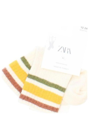 Kinder Socken Zara, Größe 21y, Farbe Ecru, Preis 6,99 €, #136814314