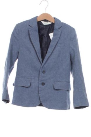 Kindersakko H&M, Größe 6-7y/ 122-128 cm, Farbe Blau, Preis 18,00 €, #137277055