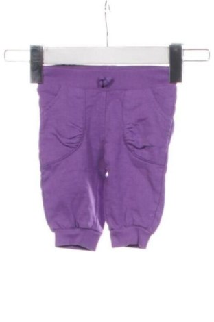Dziecięce spodnie sportowe Baby Club, Rozmiar 2-3m/ 56-62 cm, Kolor Fioletowy, Cena 25,40 zł, #137326967