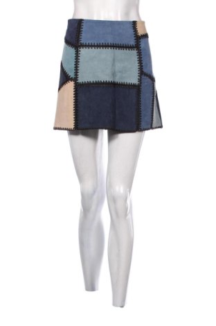 Fustă de piele Zara, Mărime L, Culoare Multicolor, Preț 120,73 Lei, #137313567