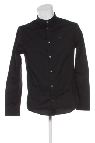 Męska koszula Tommy Jeans, Rozmiar L, Kolor Czarny, Cena 323,99 zł, #137273774