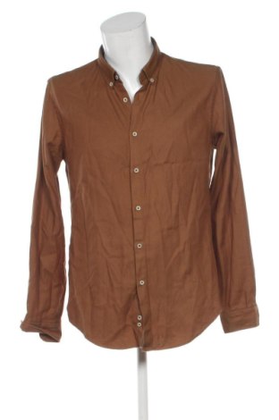 Herrenhemd Zara, Größe L, Farbe Braun, Preis 21,00 €, #137278477