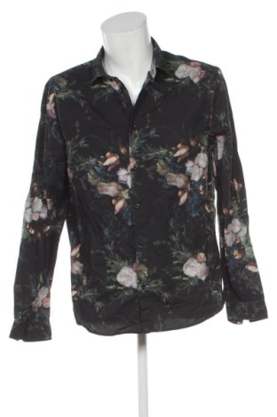 Ανδρικό πουκάμισο H&M, Μέγεθος L, Χρώμα Πολύχρωμο, Τιμή 11,00 €, #137284457