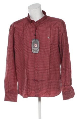 Męska koszula Giorgio Di Mare, Rozmiar 3XL, Kolor Czerwony, Cena 336,99 zł, #137290445