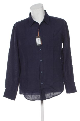 Herrenhemd BOSS, Größe L, Farbe Blau, Preis 97,99 €, #137291049