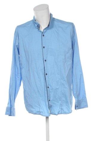 Мъжка риза Unbranded, Размер 5XL, Цвят Син, Цена 18,00 €, #137294747