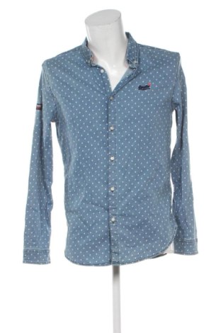 Herrenhemd Superdry, Größe M, Farbe Mehrfarbig, Preis 16,06 €, #137296009