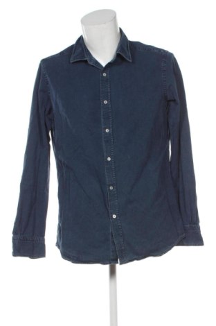 Herrenhemd Massimo Dutti, Größe L, Farbe Blau, Preis 29,00 €, #137298719