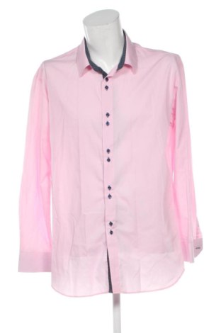 Herrenhemd Unbranded, Größe XXL, Farbe Rosa, Preis 12,19 €, #137303382