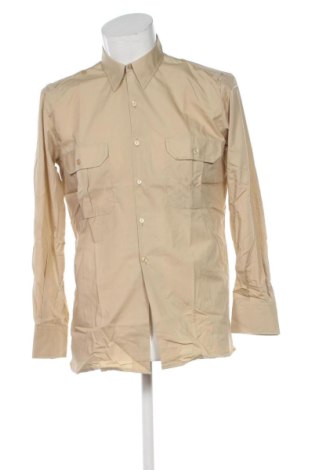Herrenhemd Unbranded, Größe M, Farbe Beige, Preis 9,53 €, #137317296