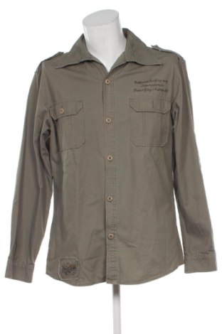 Мъжка риза Unbranded, Размер L, Цвят Зелен, Цена 11,71 €, #137316839